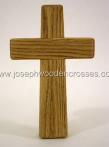 975inch Oak Wall Cross back