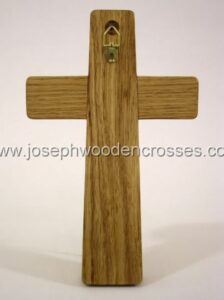 975inch Oak Wall Cross hanger