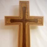 banner latin cross with inlay thumbnail joseph wooden crosses