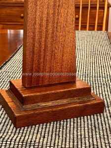2 Foot Mahogany Celtic Altar Cross 3
